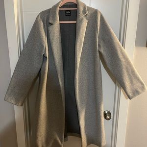 Zara Tailored Wool Coat